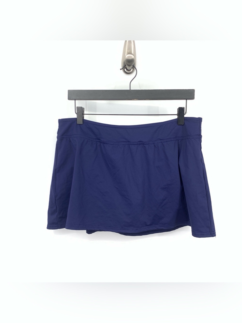 Lands End Women Size 14 XL Skirt Swim Bathing Suit Bottoms Liner Pull On Blue